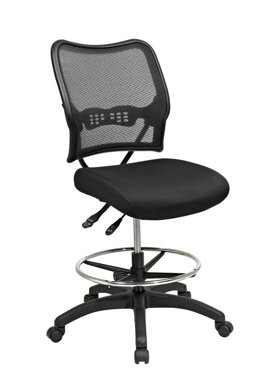 Office star deluxe mesh back discount drafting chair with adjustable footring