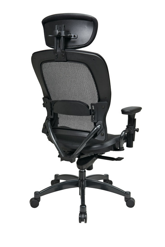 Office Star Products - Professional Breathable Mesh Black Chair – 27876
