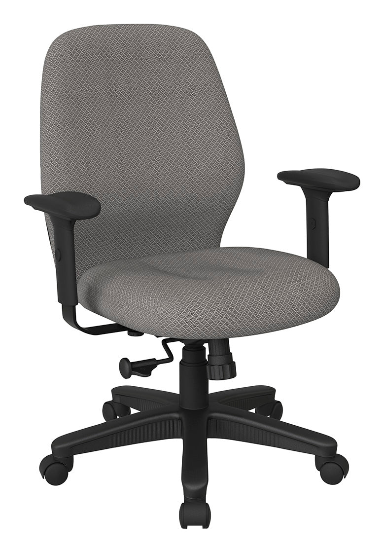 Mid Back 2-to-1 Synchro Tilt Chair by Office Star - 3121
