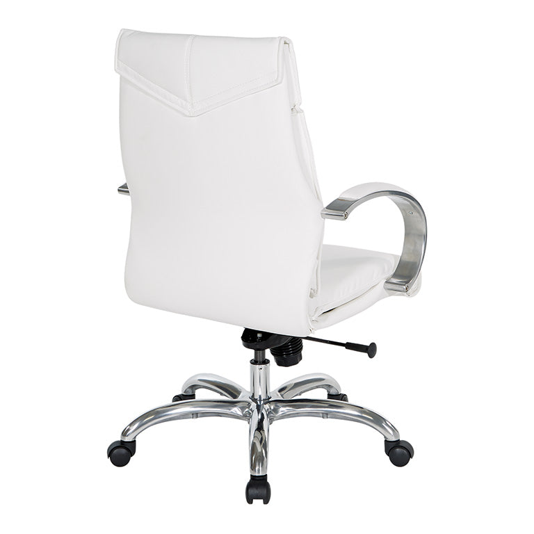 Pro Line II by Office Star DELUXE MID BACK EXECUTIVE CHAIR - 7251-R101