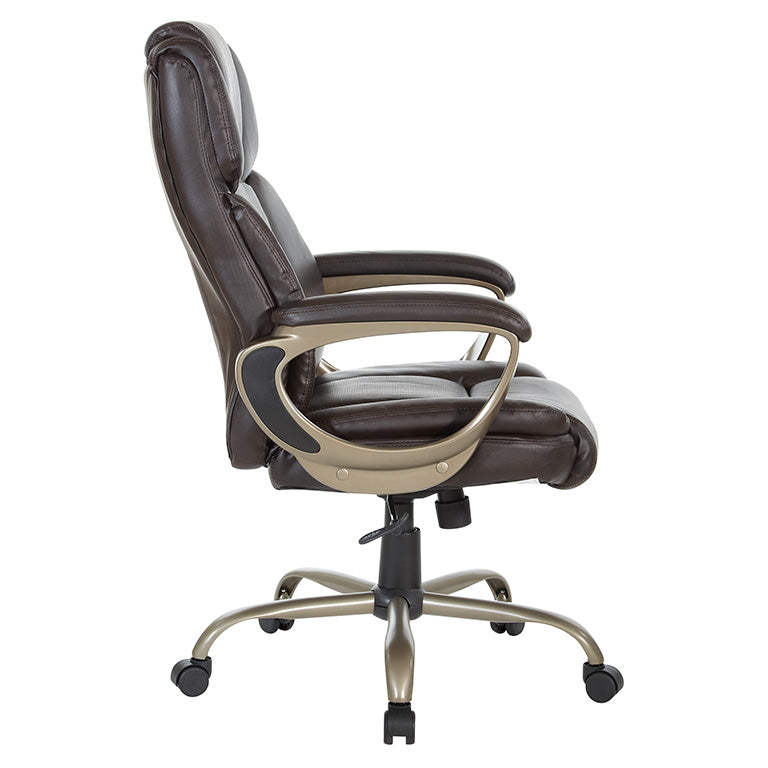Executive Eco-Leather Big Mans Chair by Office Star - ECH12801-EC1