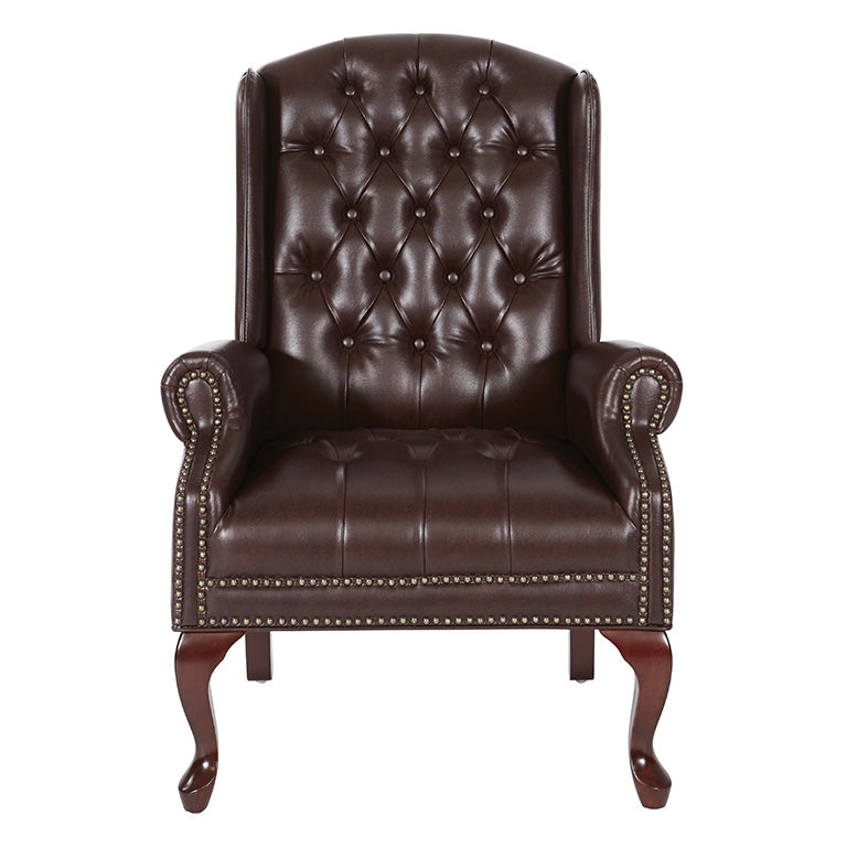Traditional Queen Anne Style Chair by Office Star - TEX234-JT4