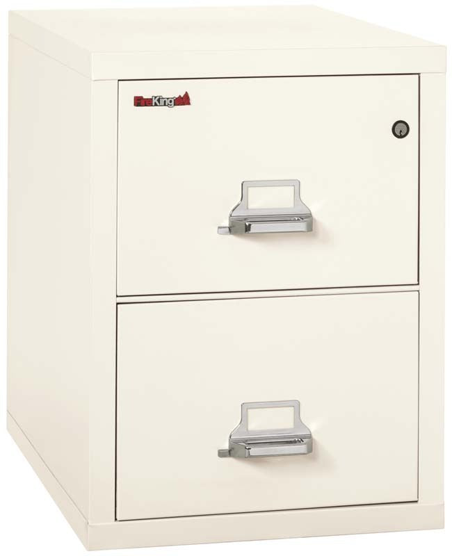 FireKing 2 Drawers Letter 31 1/2" Depth Classic High Security Vertical File Cabinet - 2-1831-C