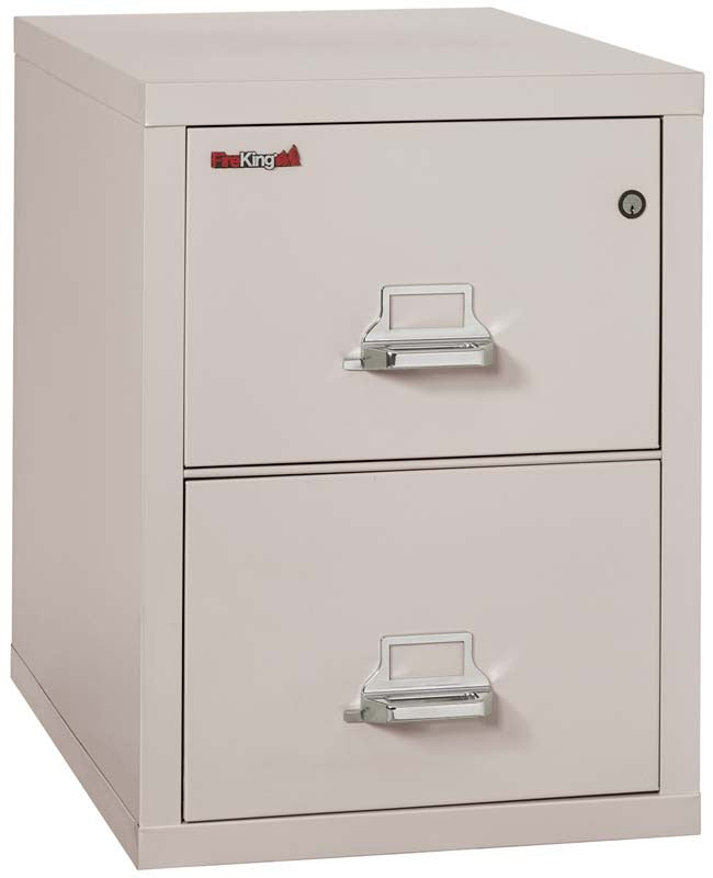 FireKing 2 Drawers Letter 31 1/2" Depth Classic High Security Vertical File Cabinet - 2-1831-C