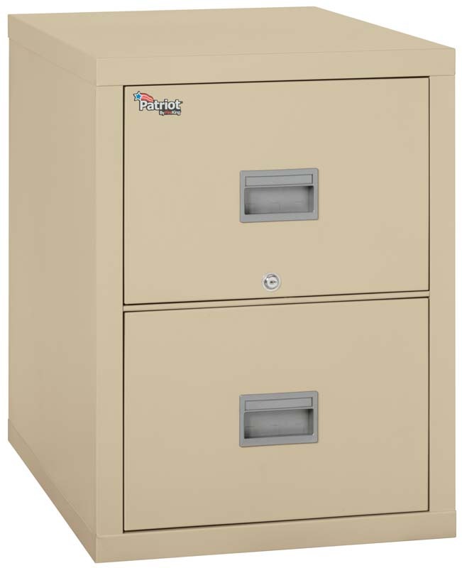 FireKing 2 Drawers Letter 31 1/2" Depth Patriot Series File Cabinets - 2P1831-C