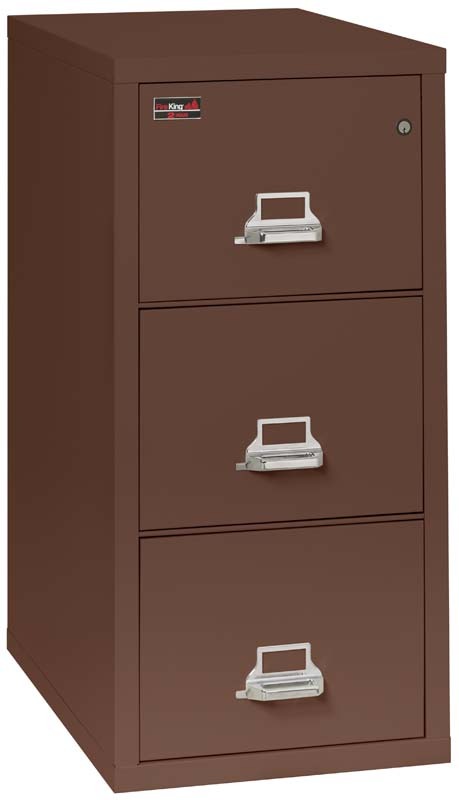 FireKing 3 Drawers Legal 32" Depth 2 Hour Vertical High-Security File Cabinet -  3-2144-2