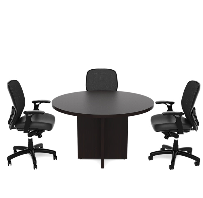 CHERRYMAN AMBER ROUND CONFERENCE TABLE AMRT