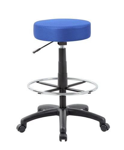 The DOT drafting stool, Blue