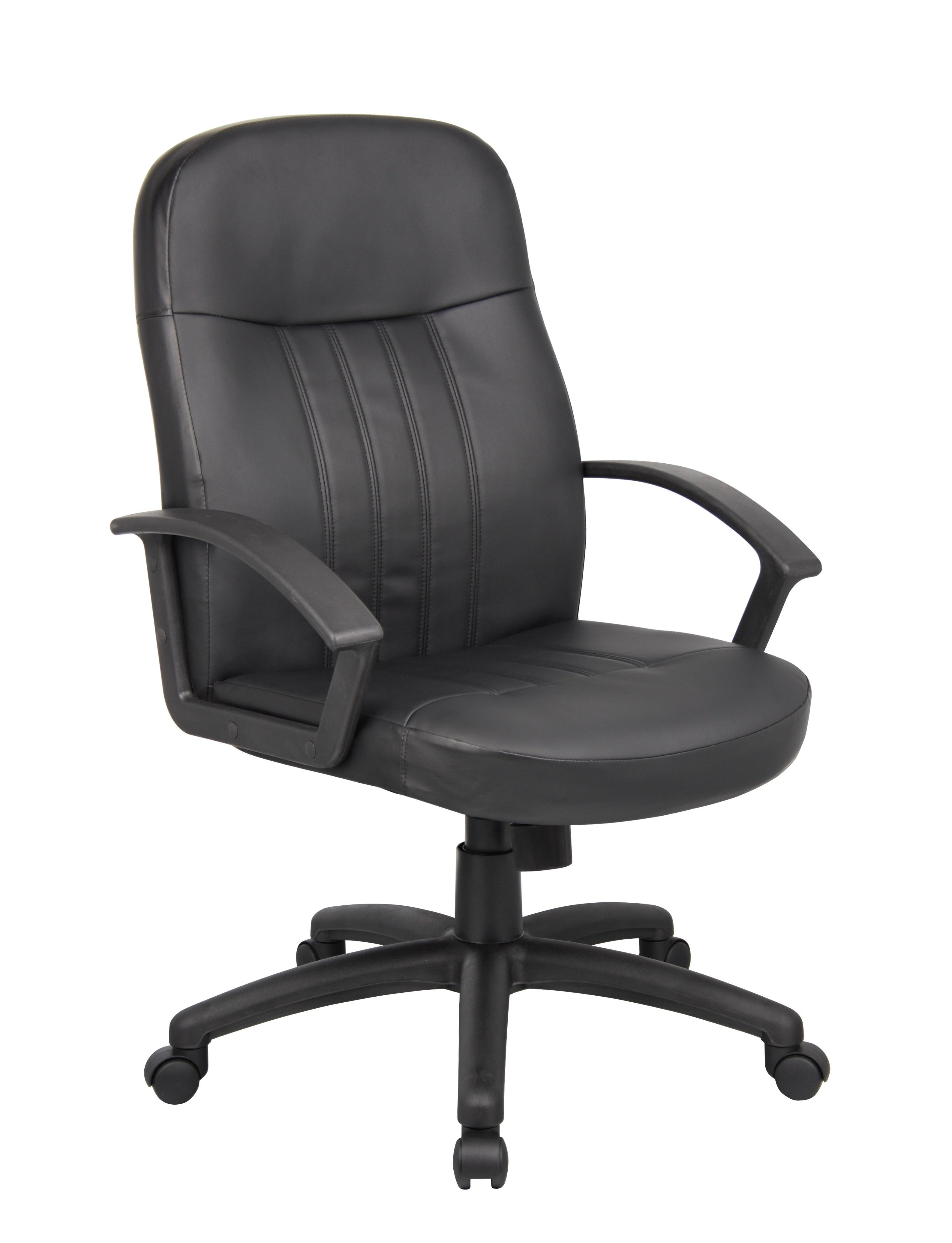 Boss Leather Plus Executive Chair B8106 Office Furniture Outlet San