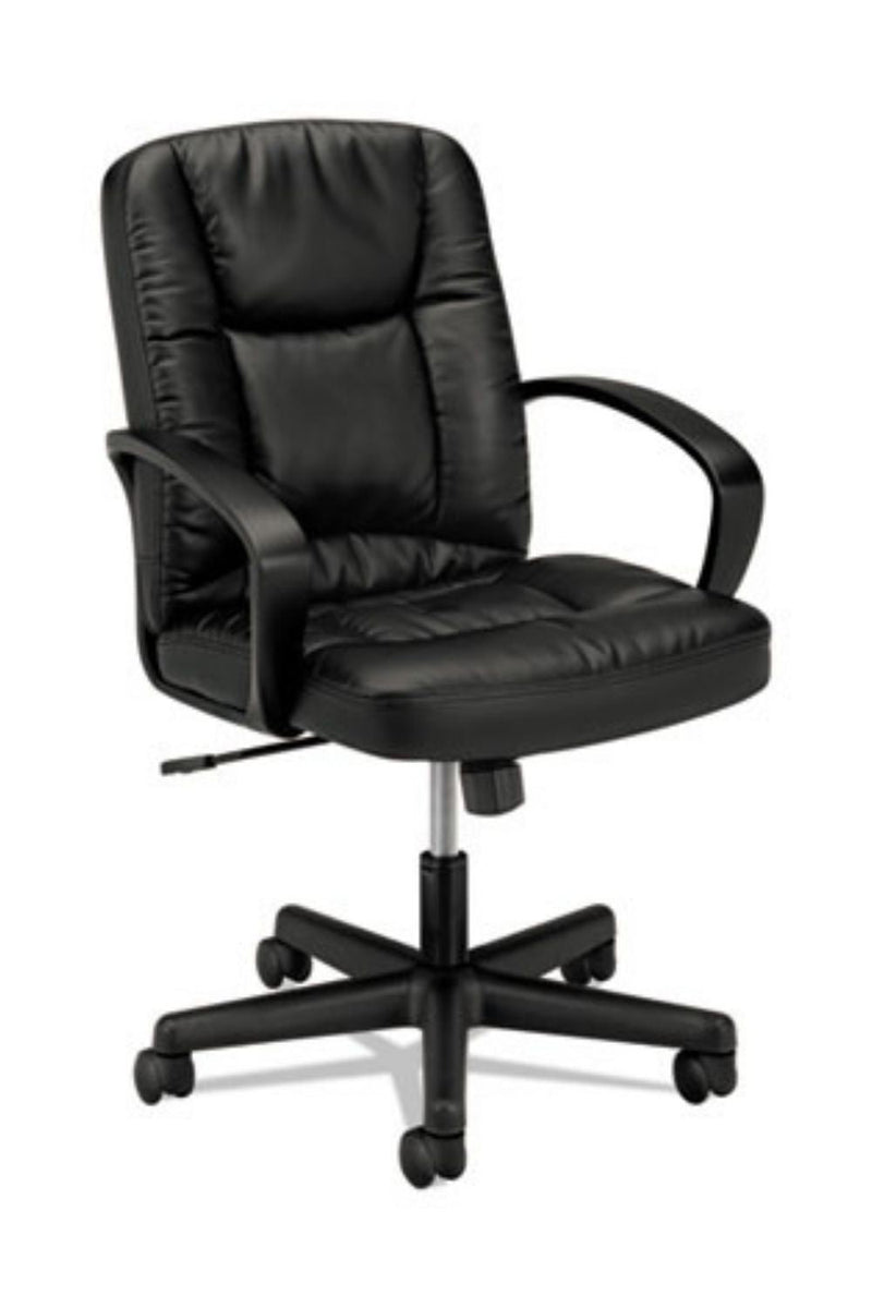 HON COMPANY Executive Mid-Back Leather Chair HVL171
