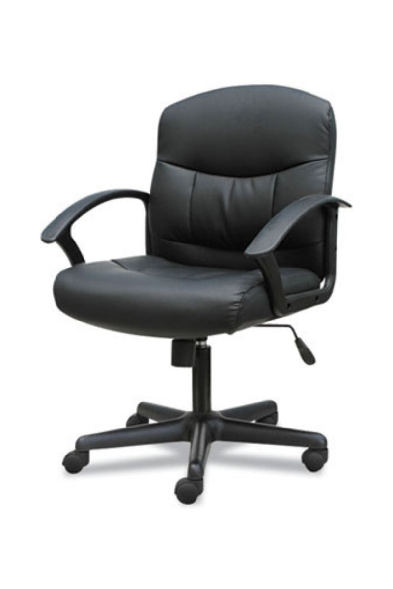 HON COMPANY 3-Oh-Three Mid-Back Executive Leather Chair