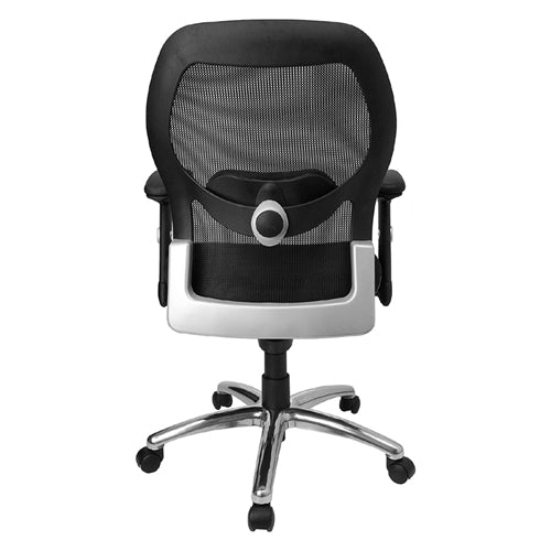 FLASH Albert Mid-Back Black Office Chair - Product Photo 3