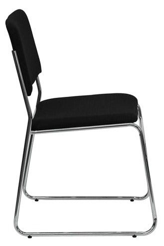 Flash Stacking Chair with Chrome Sled Base 4