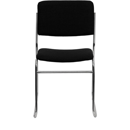 Flash Stacking Chair with Chrome Sled Base 3