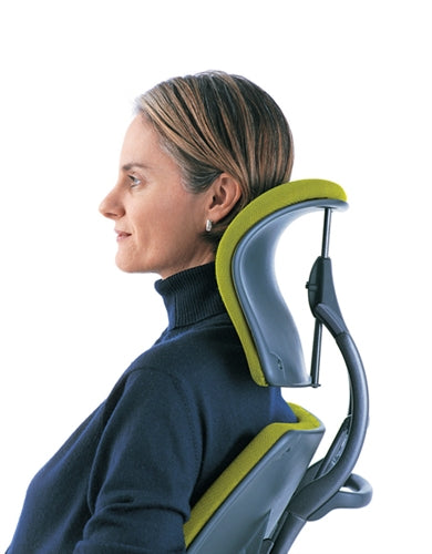 Freedom Ergonomic Chair With Leather Textile: As Shown - Standard Casters