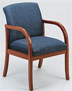Lesro weston series chairs: Walnut