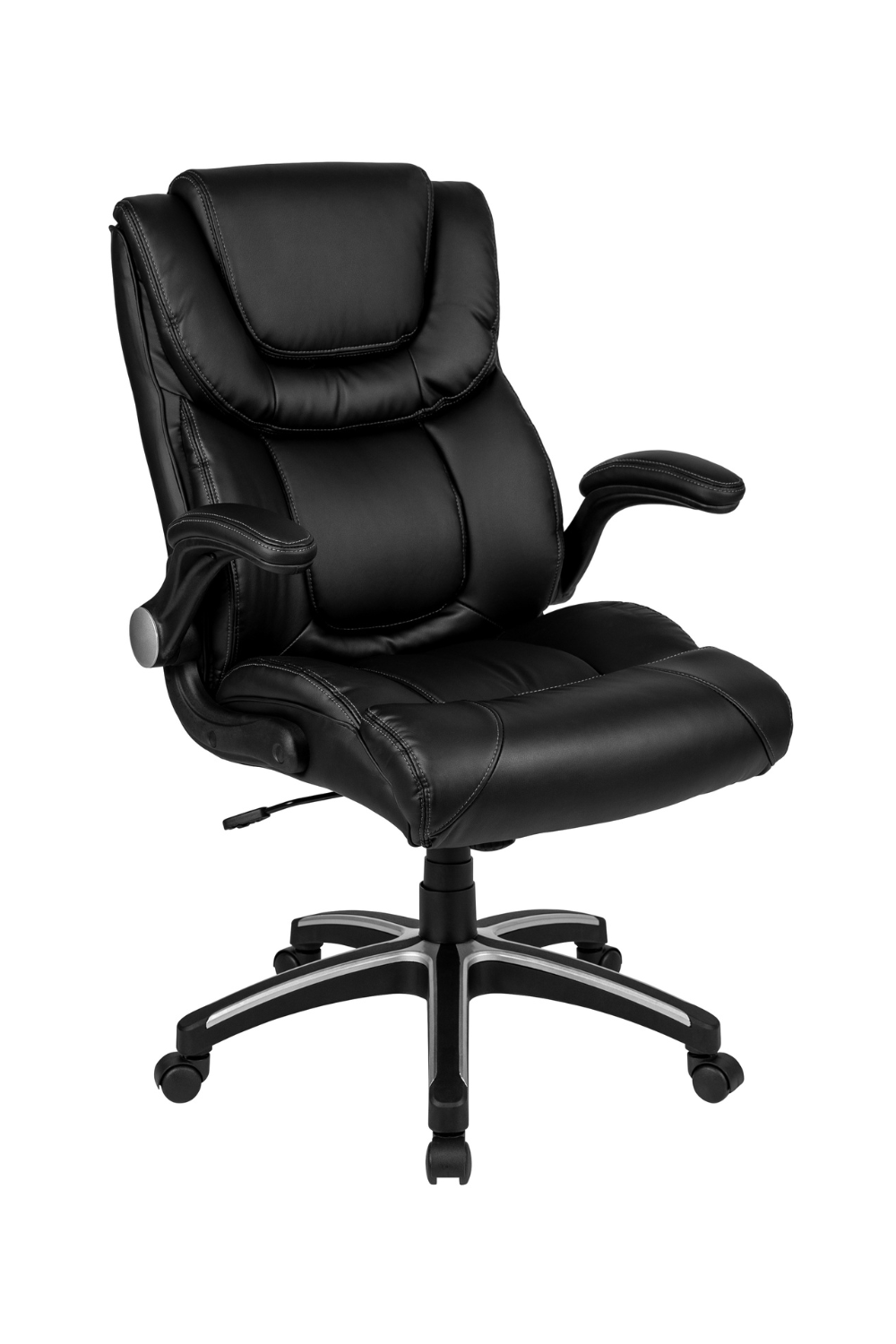 High Back Black Leather Executive Office Chair by Flash Furniture