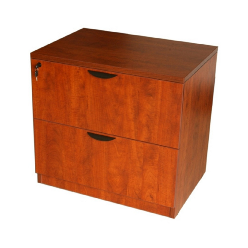 Boss 2-Drawer Cherry Lateral File