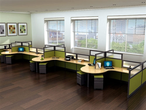 USED Modular Office Cubicle Workstations