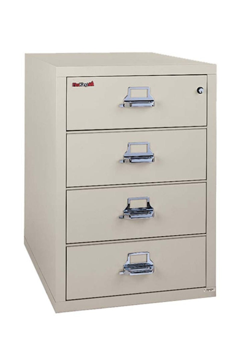 FireKing 4 Drawers Card, Check and Note Files - 4-2536-C