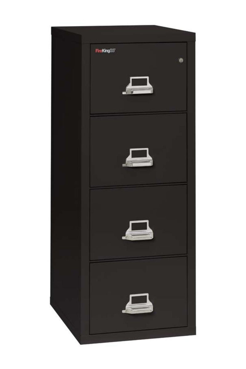 FireKing 4 Drawers Letter 31 1/2" Depth Classic High Security Vertical File Cabinet - 4-1831-C
