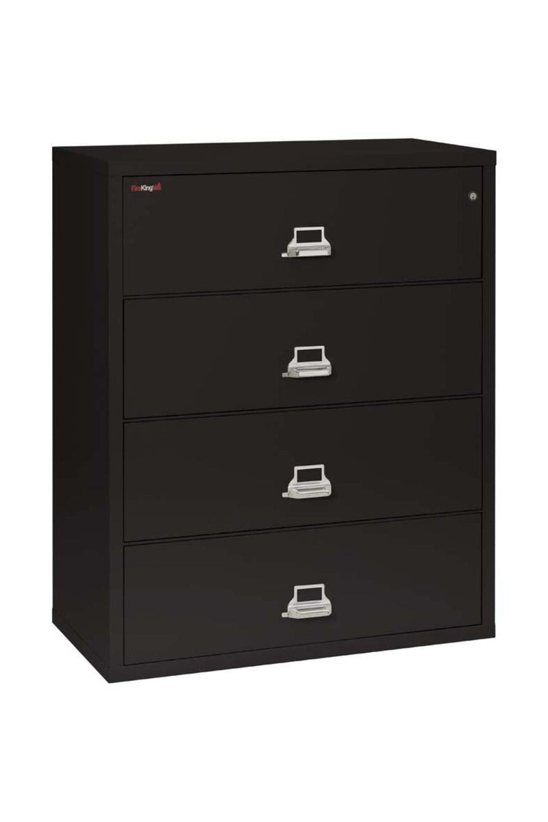 FireKing 4 Drawers Lateral 44" Wide Classic High Security Lateral File Cabinet - 4-4422-C