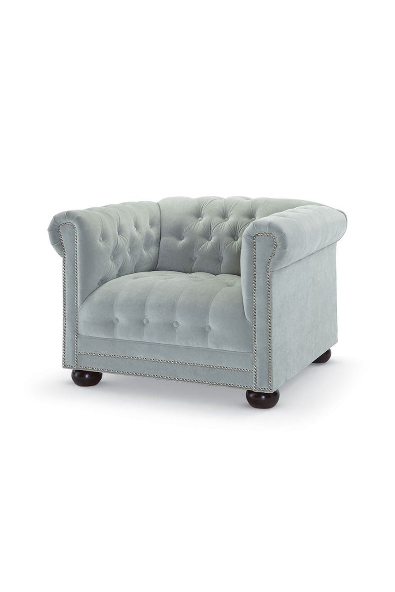 High Point Chesterfield Traditional Tufted Chair - Product Photo 2