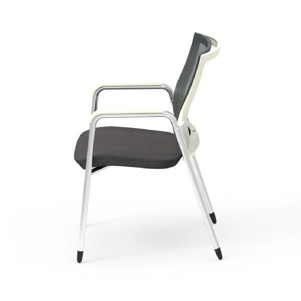 iDesk Oroblanco Black Mesh Guest Chair - Product Photo 5