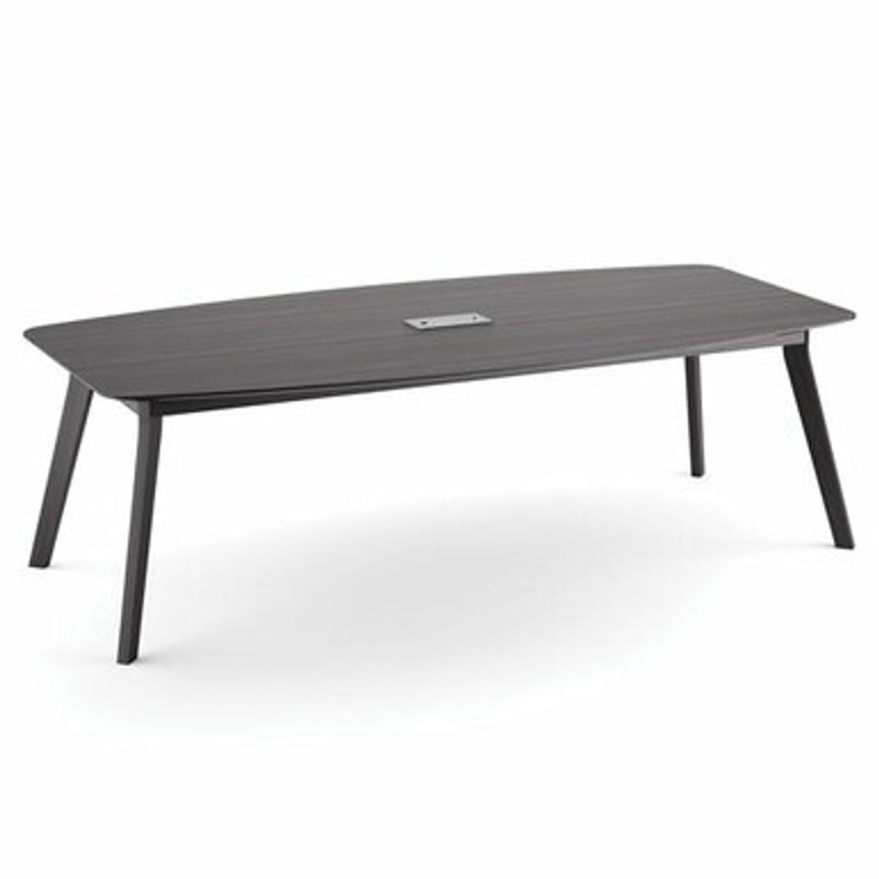 Office Source Sienna Collection | 94" Boat Shape Conference Table with Grommet - OX9236
