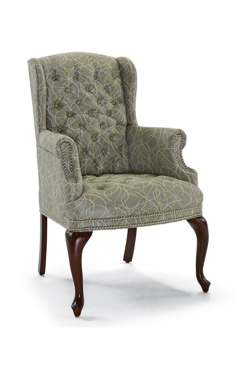 High Point Traditional Wing Back Arm Chair - 4073