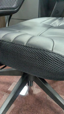 USED Black Mesh Back and Vinyl Seat Task Office Chair