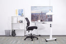 Deluxe Dark Air Grid Back Drafting Chair - Photo 5