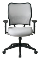 Silla de Lujo Space Seating de Office Star Products CON RESPALDO SHADOW VERAFLEX Y ASIENTO DE TELA VERAFLEX - 13-V22N1WA
