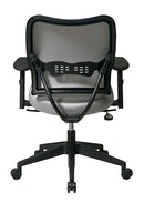 Silla de Lujo Space Seating de Office Star Products CON RESPALDO SHADOW VERAFLEX Y ASIENTO DE TELA VERAFLEX - 13-V22N1WA