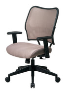 Space Seating de Office Star Products SILLA DELUXE CON RESPALDO DE VERAFLEX LATTE Y ASIENTO DE TELA VERAFLEX - 13-V88N1WA