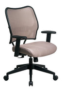 Space Seating de Office Star Products SILLA DELUXE CON RESPALDO DE VERAFLEX LATTE Y ASIENTO DE TELA VERAFLEX - 13-V88N1WA