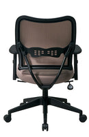 Space Seating de Office Star Products SILLA DELUXE CON RESPALDO DE VERAFLEX LATTE Y ASIENTO DE TELA VERAFLEX - 13-V88N1WA