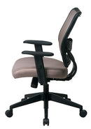 Space Seating de Office Star Products SILLA DELUXE CON RESPALDO DE VERAFLEX LATTE Y ASIENTO DE TELA VERAFLEX - 13-V88N1WA