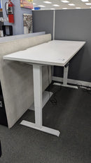 Used Sit-stand desk 70" x 28 1/2" - Finish:  Silver Birch