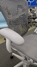USED Herman Miller Mirra 2 Gray Task Chair – Butterfly Back and Mesh Seat