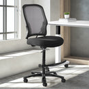 Office Star Products - Big Man's Dark AirGrid Back with Black Mesh Seat Double layer Seat Drafting Chair - 15-37A720D