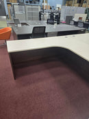 Pre-Owned U- Shape Office Desk 102" x 72" with Hanging Pedestal $795