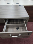 Pre-owned Office Star Desk 66" x 23.5" with Pedestal $295