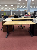 Steelcase two stage sit to stand desk