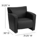 FLASH HERCULES Majesty Series Brown LeatherSoft Chair - Product Photo 11