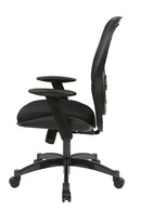 Office Star Products - Silla profesional con respaldo de malla transpirable negra - 2300