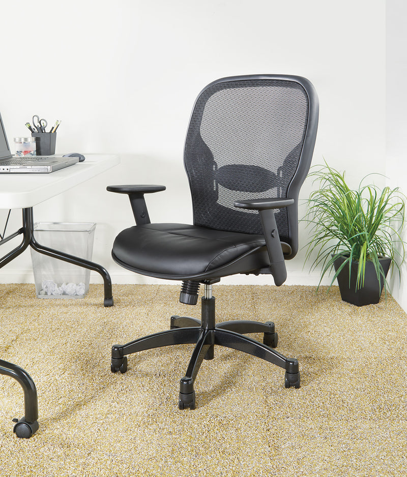 A Mesh Back Chair from Office Star