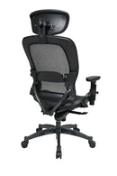 Office Star Products - Silla profesional de malla transpirable negra – 27876