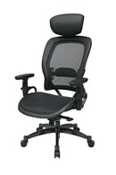 Office Star Products - Silla profesional de malla transpirable negra – 27876