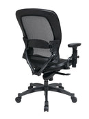 Silla profesional de malla transpirable negra de Space Seating by Office Star Products - 2787
